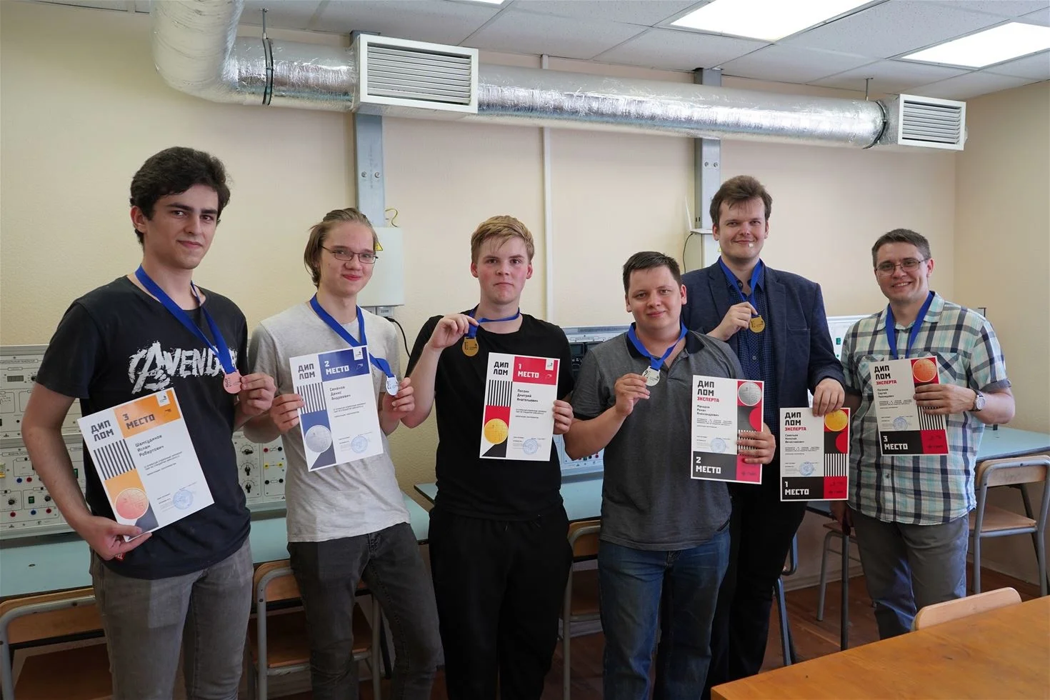 Работа в лаборатории